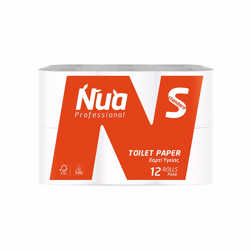 Toilettenpapier 2-lagig / Zellstoff / Blattbreite: 230 mm, Länge: 210 mm